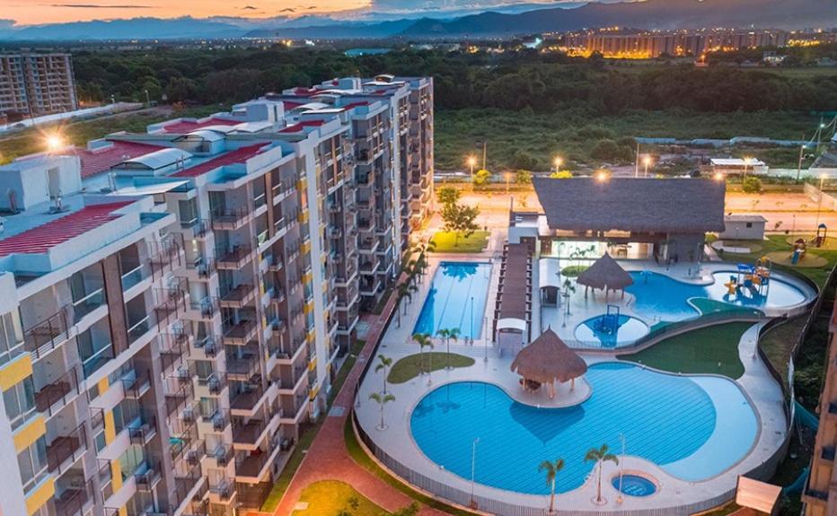 Apartamento Pena Azul-Aldea Apartment Ricaurte Luaran gambar