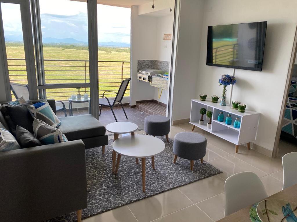 Apartamento Pena Azul-Aldea Apartment Ricaurte Luaran gambar